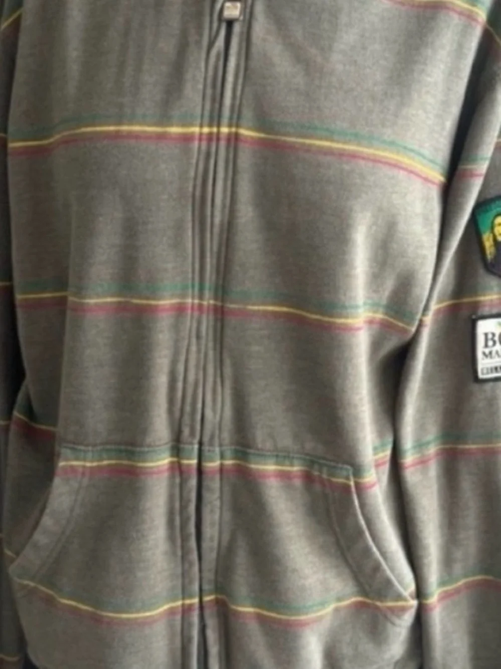 BillaBong X Bob Marley zip up hoodie - Picture 7 of 10